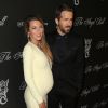 Blake Lively enceinte et son mari Ryan Reynolds à la soirée "Angel Ball 2014" à New York, le 20 octobre 2014. 