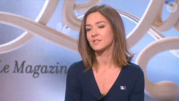 Emmanuelle Boidron, invitée de l'émission Le Tube sur Canal+, le samedi 14 février 2015.