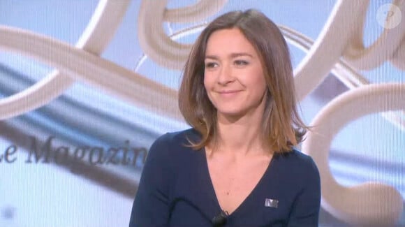 Emmanuelle Boidron, invitée de l'émission Le Tube sur Canal+, le samedi 14 février 2015.