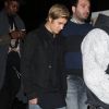 Justin Bieber arrive au Lincoln Center pour participer au défilé caritatif Fashion For Relief. New York, le 14 février 2015.