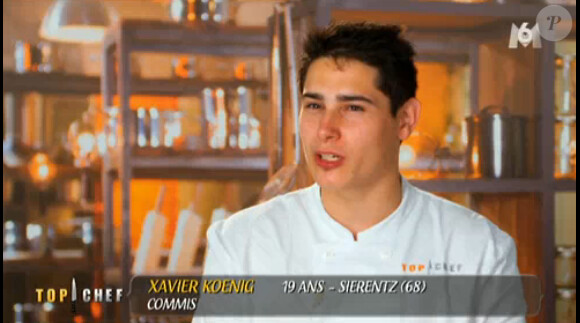 Xavier dans Top Chef 2015, sur M6, le lundi 16 février 2015