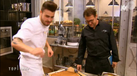 Kévin dans Top Chef 2015, sur M6, le lundi 16 février 2015