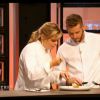 Christelle Brua et Yann Couvreur dans Top Chef 2015, sur M6, le lundi 16 février 2015