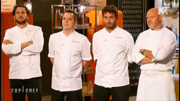 L'équipe de Philippe Etchebest dans Top Chef 2015, sur M6, le lundi 16 février 2015