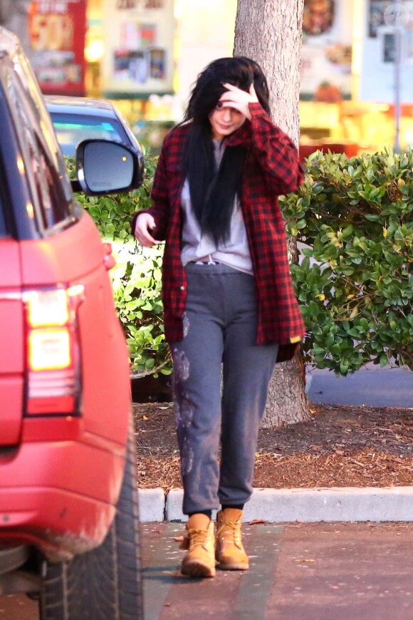 Kylie Jenner à Calabasas, Los Angeles, le 21 janvier 2015.