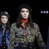 Kendall Jenner défile pour Marc by Marc Jacobs (collection automne-hiver 2015-2016) lors de la Fashion Week de New York. Le 17 février 2015.