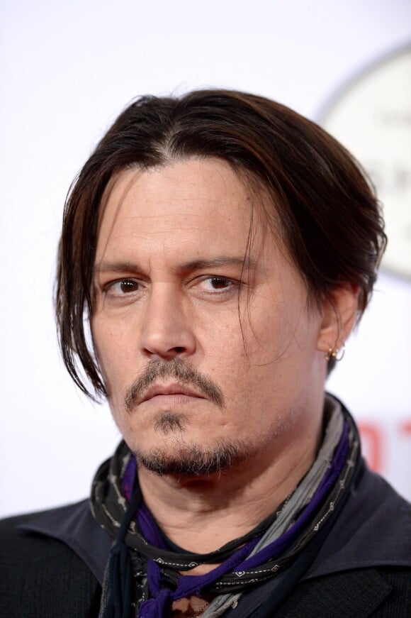 Johnny Depp à Los Angeles, le 21 janvier 2015.