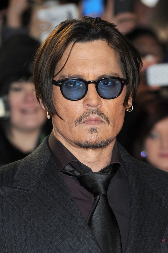 Johnny Depp à Londres le 19 janvier 2015.