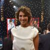 Exclusif - Laury Thilleman -  Enregistrement de l'émission "Le Plus Grand Cabaret du monde" présenté par Patrick Sébastien à La Plaine Saint-Denis le 10 février 2015. L'émission sera diffusée le 21 février 2015