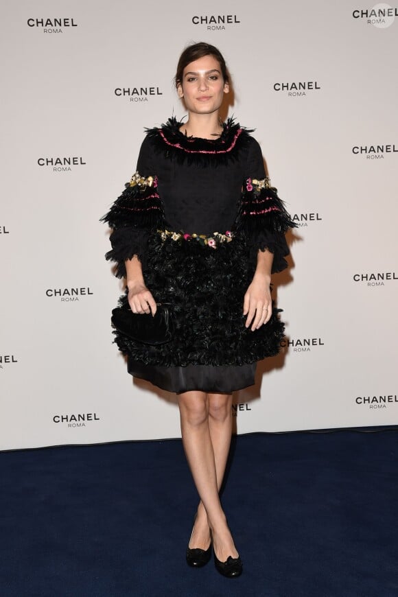 Alma Jodorowsky - People à la soirée pour l'ouverture de la boutique Chanel à Rome le 19 février 2015