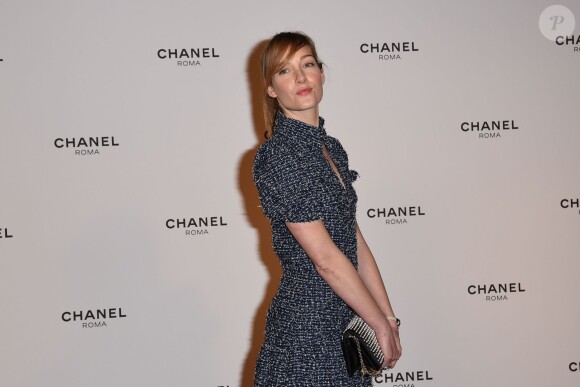 Cristiana Capotondi -People à la soirée pour l'ouverture de la boutique Chanel à Rome le 19 février 2015