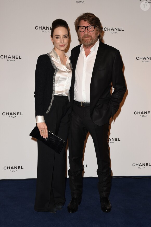 Giovanni Bozzacchi People à la soirée pour l'ouverture de la boutique Chanel à Rome le 19 février 2015