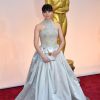 Felicity Jones (en Alexander McQueen) - 87e cérémonie des Oscars au Dolby Theatre à Hollywood, Los Angeles, le 22 février 2015.