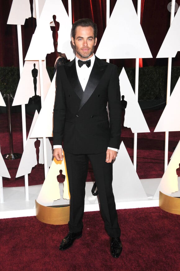 Chris Pine - 87e cérémonie des Oscars le 22 février 2015 à Los Angeles