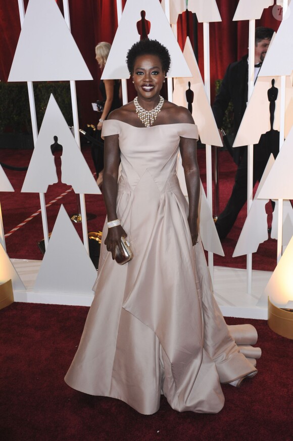 Viola Davis - 87e cérémonie des Oscars le 22 février 2015 à Los Angeles