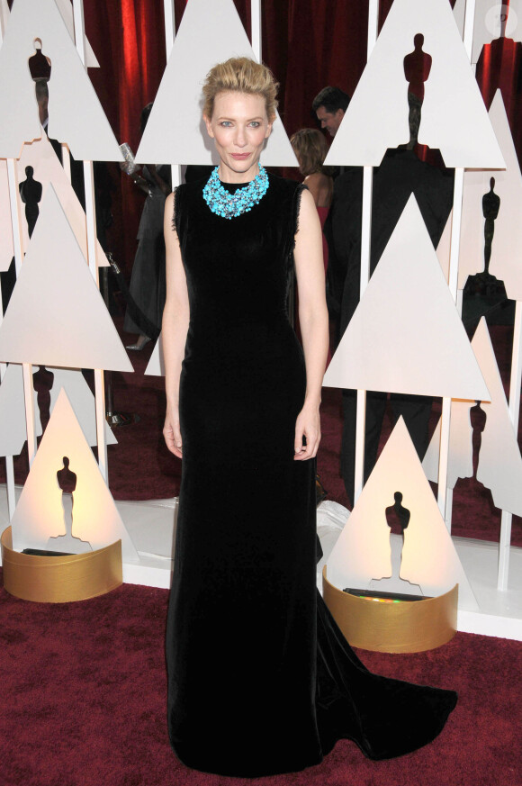 Cate Blanchett (maison Margiela) - 87e cérémonie des Oscars le 22 février 2015 à Los Angeles