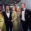 Andrea Riseborough, Alejandro G. Iñárritu, Emma Stone, Naomi Watts, et Edward Norton - 87e cérémonie des Oscars le 22 février 2015 à Los Angeles