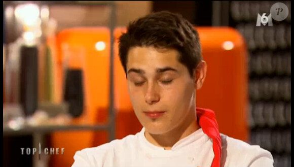 Xavier craque dans Top Chef 2015, le lundi 23 février 2015, sur M6
