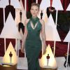 Scarlett Johansson à la 87e cérémonie des Oscars à Hollywood, le 22 février 2015.