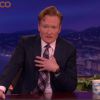 Conan O'Brien se plaint de TPMP le 23 février 2015 sur TBS.