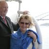 Le roi Harald V et la reine Sonja de Norvège en visite en Australie, à Sydney, le 24 février 2015