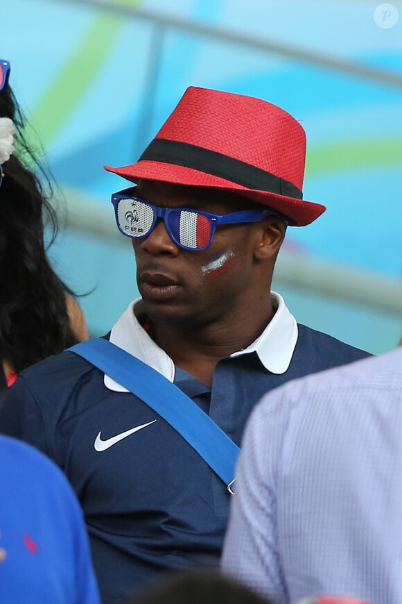 Sylvain Wiltord à Rio de Janeiro au Brésil le 25 juin 2014.