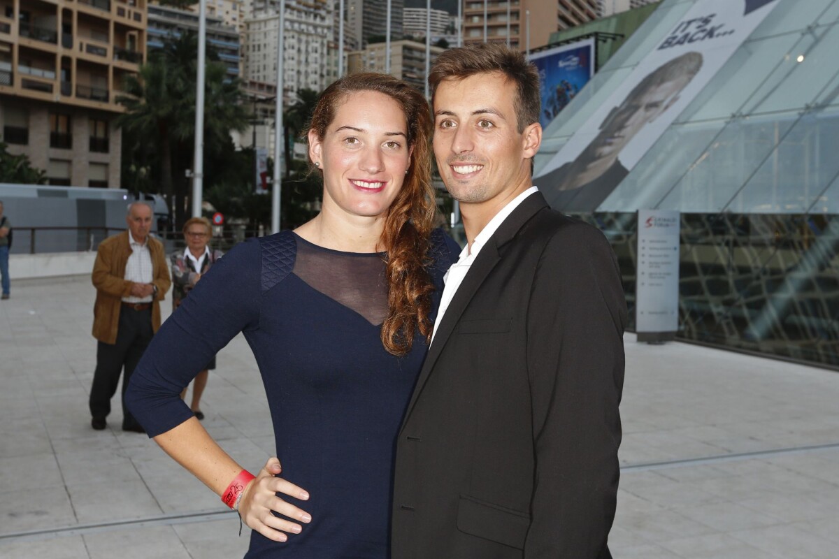 Vidéo Camille Muffat et son compagnon William Forgues lors du e Sportel de Monaco le