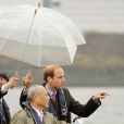 Le prince William lors de son arrivée à Tokyo le 26 février 2015, pour sa première visite officielle au Japon