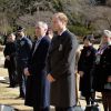 Le prince William s'est recueilli au cimetière militaire du Commonwealth Hodogaya, à Yokohama, le 27 février 2015, au deuxième jour de sa visite officielle au Japon