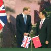 Le prince William lors de sa visite officielle en Chine le 2 mars 2015