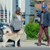 L'acteur américain Chad Michael Murray et Sarah Roemer (enceinte) font une balade avec leurs chiens dans le quartier de Studio City, à Los Angeles le 3 mars 2015. Le couple attendrait un petit garçon.
