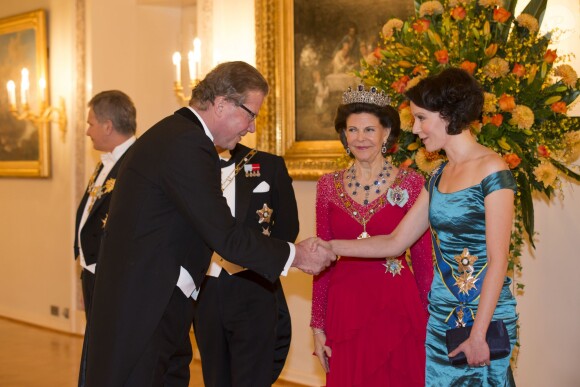 Le roi Carl XVI Gustaf et la reine Silvia de Suède en visite officielle en Finlande début mars 2015