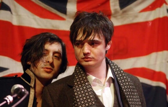 Carl Barât et Pete Doherty forment le duo Libertines, 31 mars 2010
