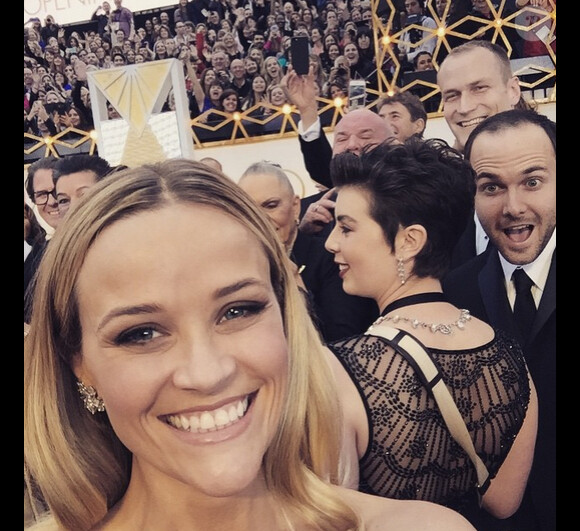 Reese Witherspoon a ajouté une photo à son compte Instagram, le 23 février 2015