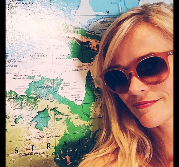 Reese Witherspoon a ajouté une photo à son compte Instagram, le 25 janvier 2015