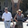 Exclusif - Pierce Brosnan et sa femme Keely Smith font du shopping à Malibu le 8 mars 2015.