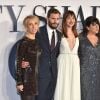 Sam Taylor-Johnson, Jamie Dornan, Dakota Johnson et E. L. James - Avant-première du film "50 nuances de Grey" à Londres, le 12 février 2015.
