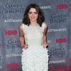 Maisie Williams - Présentation de la saison 4 de la série "Game of Thrones" à New York, le 19 mars 2014. 