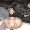 Sam Simon a ajouté une photo à son compte Twitter en compagnie de Kate Porter et son chien Columbo, le 16 janvier 2015