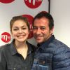 Louane et Bernard Montiel. Interview de Louane pour MFM Radio. Mars 2015.