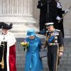 La reine Elizabeth II et le prince Philip assistaient le 13 mars 2015 en la cathédrale St Paul de Londres à un service commémorant les 453 membres des forces armées britanniques morts lors des opérations en Afghanistan depuis 2001.