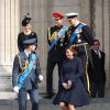 La comtesse Sophie de Wessex, le prince Edward, le prince Andrew, le prince William, et la duchesse Catherine de Cambridge, enceinte, assistaient le 13 mars 2015 en la cathédrale St Paul de Londres à un service commémorant les 453 membres des forces armées britanniques morts lors des opérations en Afghanistan depuis 2001.