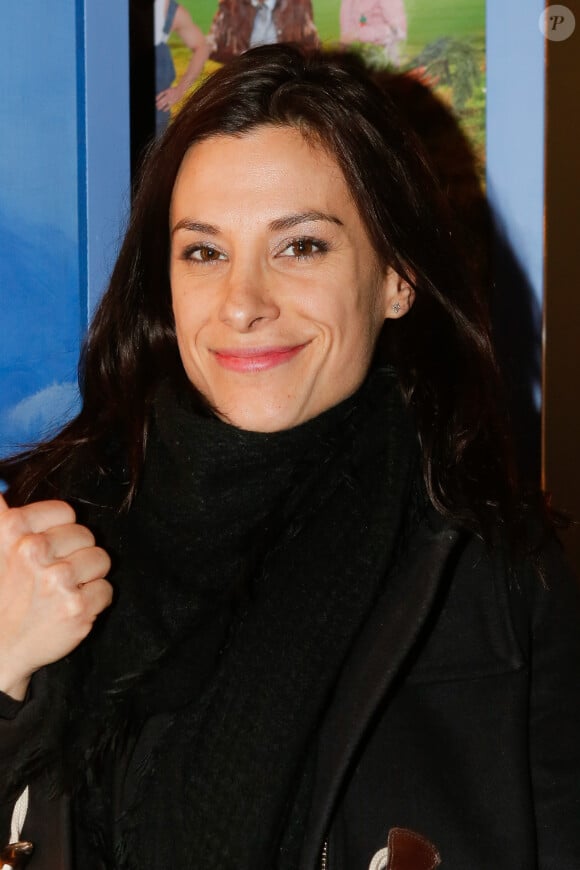 Exclusif - Mélanie Kah - à la générale de la pièce de théâtre "La famille est dans le pré" au théâtre Edgar à Paris le 16 mars 2015. 