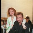  Johnny Hallyday et sa femme Laeticia à Paris, le 20 octobre 1997.  