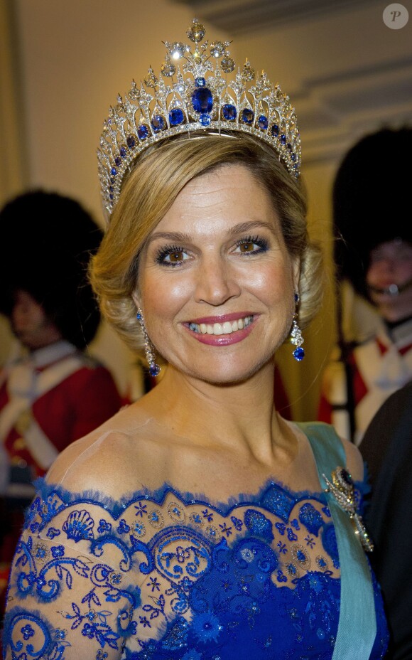 La reine Margrethe II de Danemark donnait le 17 mars 2015 au palais de Christiansborg un dîner en l'honneur de la visite officielle du roi Willem-Alexander et de la reine Maxima des Pays-Bas, auquel ont pris part le prince Frederik et la princesse Mary, le prince Joachim et la princesse Marie, ainsi que la princesse Benedikte et le prince Richard.