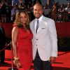 Derek Fisher et son épouse Candace lors des ESPY Awards au Nokia Theatre de Los Angeles, le 14 juillet 2010