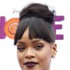 La chanteuse Rihanna (en Dior) à la première d'En route! (Home) à Los Angeles le 22 mars 2015.