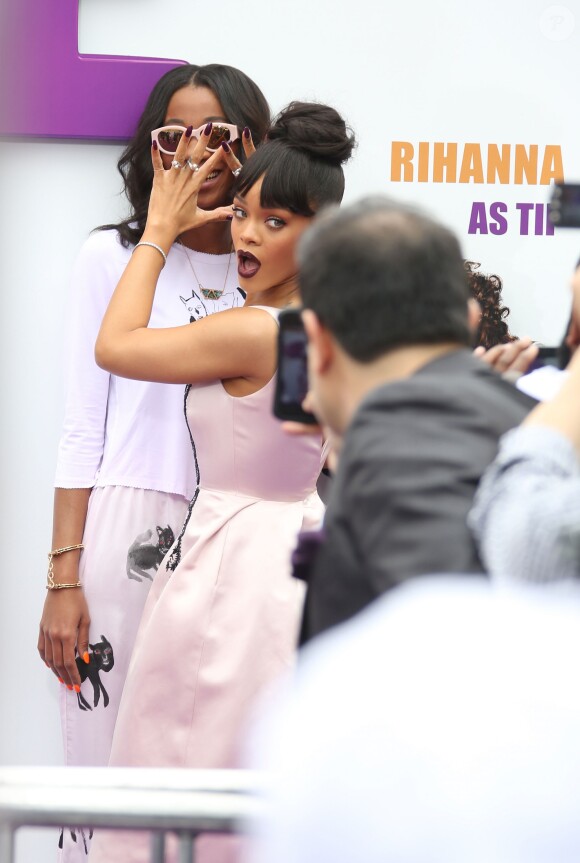 Rihanna à la première d'En route! (Home) à Los Angeles le 22 mars 2015.