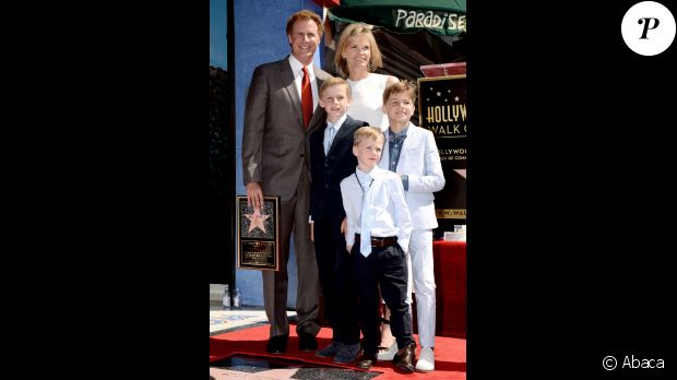 Cérémonie de remise de l&#039;étoile à Will Ferrell sur le Hollywood Walk of Fame le 24 mars 2015 à Los Angeles