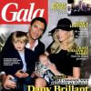Dany Brillant, sa femme Nathalie et ses deux fils Lino et Dean en Une du magazine Gala - septembre 2012.